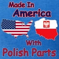 thumbnail image 3 of CafePress - America With Polish Parts Women's Football T Shirt - Womens Football Shirt, 3 of 4