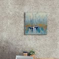 thumbnail image 3 of Epic Graffiti 'Boats in the Harbor III' by Silvia Vassileva, Canvas Wall Art, 18"x18", 3 of 8