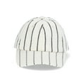 thumbnail image 2 of Time and Tru Women’s Woven Stripe Baseball Hat, 2 of 3