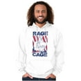thumbnail image 4 of Street Fighter Vega Rage Cage USA Men Big & Tall Graphic Hoodie Brisco Brands 5X, 4 of 5