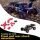 thumbnail image 2 of Amortiguador de coche RC, 1 Juego, Kits de choque delantero y trasero, piezas de coche de Control remoto, accesorios de actualización, suministros de bricolaje, rojo resistente a la corrosión Inevent FN001454-02, 2 of 7