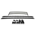 thumbnail image 2 of Roof Rack Cross Bars Compatible With 2002-2012 Land Rover Range Rover HSE, Factory Style Polish Aluminum Roof Top Bar Luggage Carrier by IKON MOTORSPORTS, 2003 2004 2005 2006 2007 2008 2009, 2 of 6