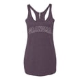 thumbnail image 2 of Wild Bobby GRANDMA Varsity Letters Women Tri-Blend Racerback Tank Top, 2 of 6