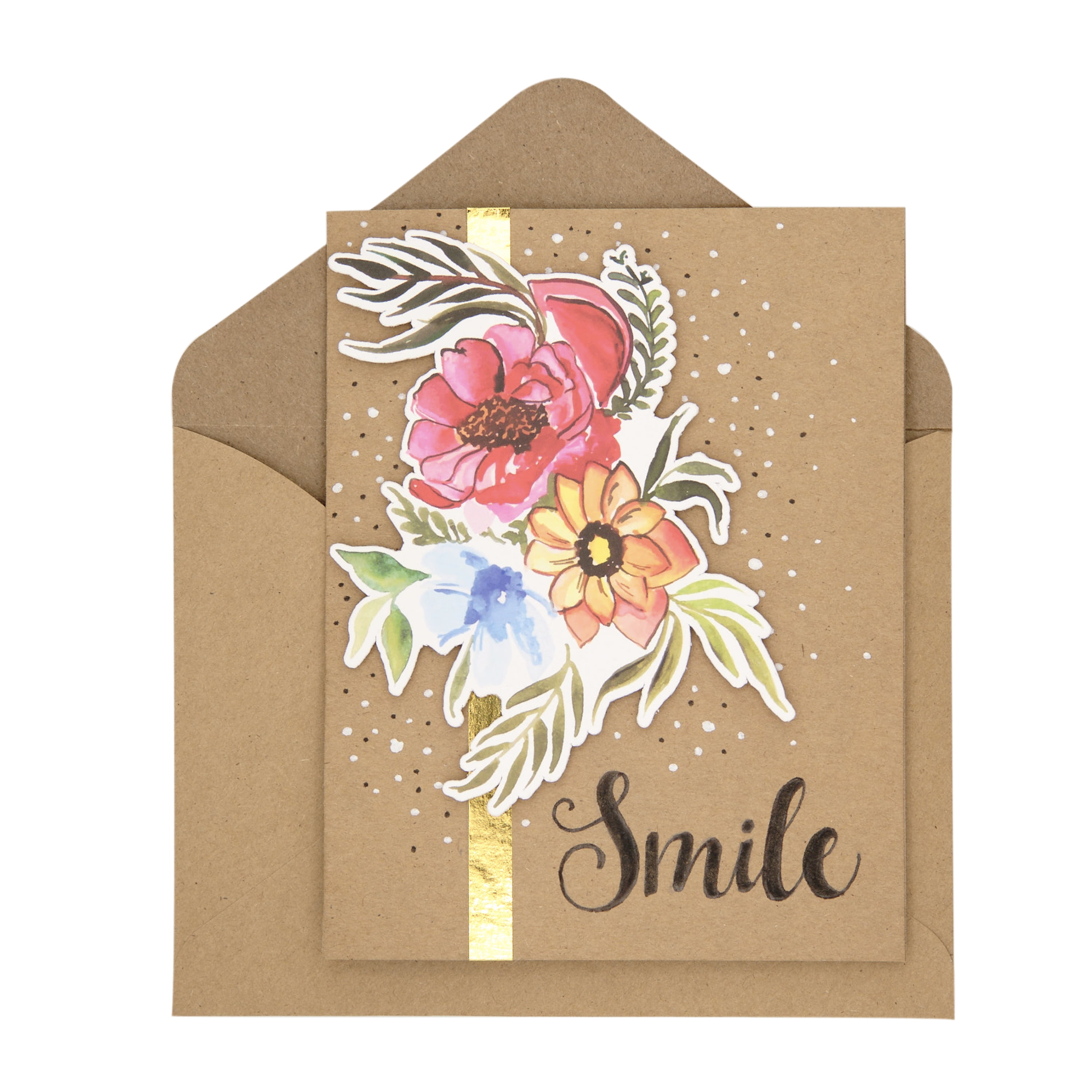 Hello Hobby A2 Blank All Occasion Greeting Cards, with Envelopes, kraft  color 4.25 x 5.5 (50 Count) 