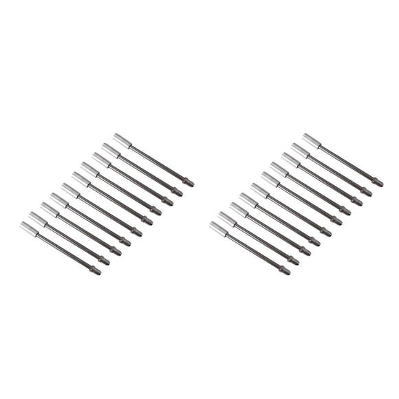 Soidarity Fideos de freno para bicicleta en V, 10 piezas, ligeros, protección, botas de tubo de guía de Cable, mano de obra fina tipo 2 Tipo 2 2piezas Soidarity CBP504094