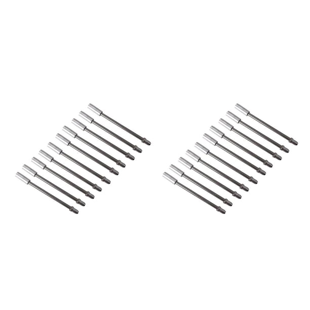 Soidarity Fideos de freno para bicicleta en V, 10 piezas, ligeros, protección, botas de tubo de guía de Cable, mano de obra fina tipo 2 Tipo 2 2piezas Soidarity CBP504094