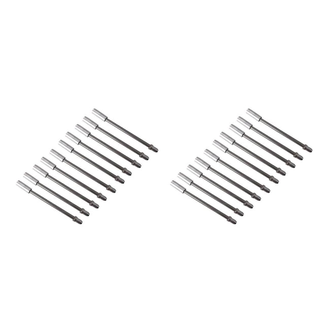 Naiovety Fideos de freno para bicicleta en V, 10 piezas, ligeros, protección, botas de tubo de guía de Cable, mano de obra fina tipo 2 Tipo 2 2piezas Naiovety CBP504094