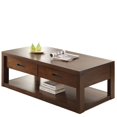 thumbnail image 1 of Riverside Table Basse Riata Contemporaine en Noyer Chaud, 1 of 3