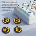 thumbnail image 3 of Silicone Thumb Grip, Easy Installation 4pcs Slip Resistance Silicone Joystick Cover Comfortable Touch Ergonomic Design  For Game Controller Accessories, 3 of 8