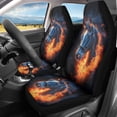 thumbnail image 2 of XYZCANDO Horse Pattern Car Seat Covers for Woman Non-Slip Front Seat Cover Decorative Soft, for Vehicle Truck SUV, 2 of 10