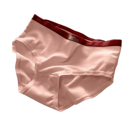 Bigersell Lace Underwear Clearance Seamless High Waisted Underwear Bikini Panty Style P-182 Polyester Cheeky Panties Ladies Thong Underwear Briefs High Waist Women s Panties Pink XL