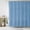 Blue, variant on Red Shower Curtains for Bathroom, Farmhouse Burlap Solid Red Color Modern Linen Texture Waterproof Fabric Shower Curtain, Decorative Bathroom Curtain for Bathtub, 72"x72" , No Hooks Included
