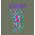 thumbnail image 6 of Scooby-Doo 3D Line Art Adult Olive Long Sleeve Hoodie-Small, 6 of 7