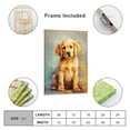 thumbnail image 2 of Golden Retriever Dog Home Decor Poster Wall Art Hanging Picture Print Bedroom Decorative Painting Posters Room Aesthetic 16x24inch(40x60cm), 2 of 6