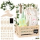 thumbnail image 1 of Armario para baby shower Jupwalz de madera con perchas y letras, 1 of 7