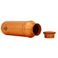 thumbnail image 3 of Indian Art Villa Hammered Lacquer Coated Joint Free Leak Proof Copper Water Bottle, Drinkware , Brown 34 Oz, 3 of 5