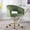 Green, variant on MOONMISS Modern Velvet Office Chair with Gold Base,Adjustable Swivel Desk Chair with Wheels,Low Back Rolling Vanity Chair,Olive Green