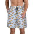thumbnail image 1 of Fotbe Cute Sloth Trajes de Baño Estampados para Hombre, Shorts de Verano de Secado Rápido, Ropa de Playa, Bañadores-Small, 1 of 6