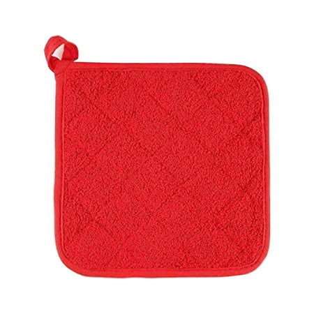 

Visland Pot Holders Cotton Made Machine Washable Heat Resistant Potholder Pot Holder Hot Pads Trivet for Cooking and Baking - 1PC