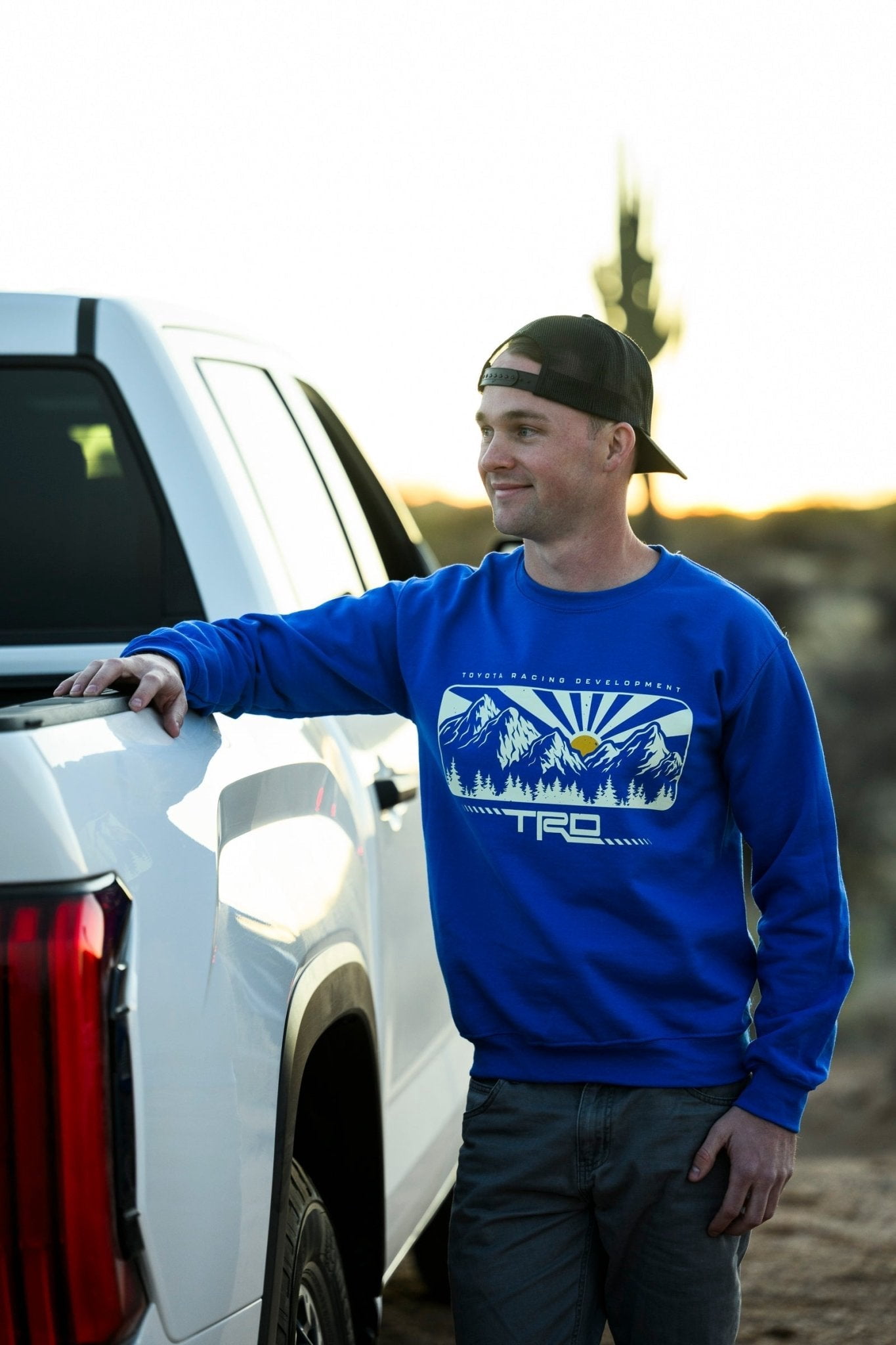 Toyota Racing Development Off Road Mountain 4x4 Sweatshirt