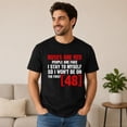 thumbnail image 2 of Roses Are Red People Are Fake Graphic T-Shirt, Unisex Classic Fit Tee, 2 of 9