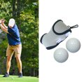thumbnail image 2 of Mini bolsa de soporte para pelotas de golf, riñonera con gancho, organizador de Clip con tees de bolas, 1 Juego Gris kusrkot Bolsa de pelota de golf, 2 of 7