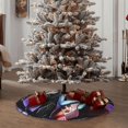 thumbnail image 4 of Goofa The Nightmare Before Christmas Pattern Christmas Tree Skirt with Ties, Christmas Tree Decorations, Farmhouse Christmas Decor Xmas Holiday Decorations-30", 4 of 6