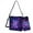 Daisy Flower Butterfly Galaxy, variant on ZUXONGSY Vintage Peacock Lotus Print Large Leather Crossbody Handbag with Wrist Wallet for Women, Waterproof Bucket Bag Purse and Wallet Set for Shopping Working