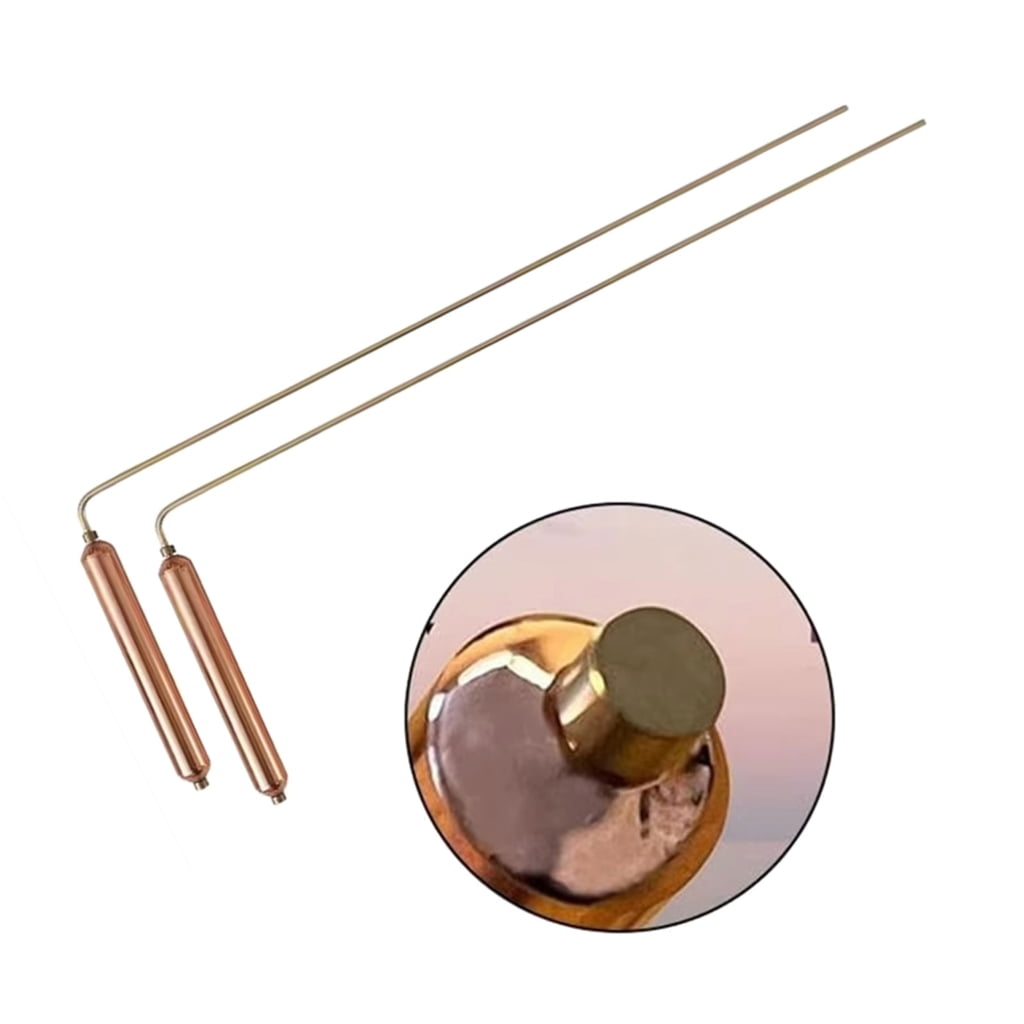 Copper Divining Dozing Rod Metal Detector Brass For Divination Treasure Hunting