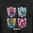 thumbnail image 3 of Monster High - Character Grid - Toddler And Youth Crewneck Fleece Sweatshirt, 3 of 5