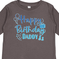 thumbnail image 4 of Inktastic Blue Happy Birthday Daddy Boys or Girls Long Sleeve Toddler T-Shirt, 4 of 5