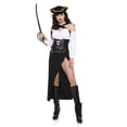 thumbnail image 2 of Music Legs Women's Adventurous Captain Costume 70992-XS, 2 of 4