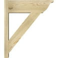 thumbnail image 3 of Ekena Millwork 8"W x 24"D x 28"H Traditional Rough Sawn Traditional Outlooker, Douglas Fir, 3 of 4