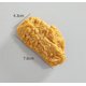thumbnail image 5 of Imán de nevera Simulación creativa Comida Imanes de refrigerador 3D Pierna de pollo frito Hamburguesa de pollo frito Decoración magnética Decoración magnética Pasta de refrigerador Imán de refrigerado, 5 of 5