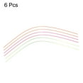 thumbnail image 3 of Unique Bargains 6Pcs Replacement Fiber Optic Sight Rods, 10 Inch 0.03 Inch OD PMMA Bows Sights Fluorescence Red Green Orange, 3 of 5