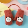 thumbnail image 2 of Yanyanz Gloves Mittens, Kid's Winter Gloves Children Stretchy Warm Gloves Boys Or Girls Knit Gloves, Gloves Red One Size, 2 of 8