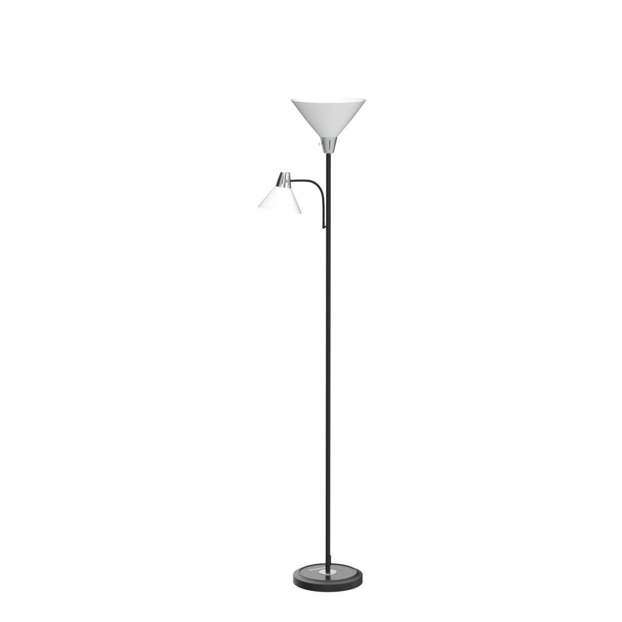 Floor Lamp  Standing Replaceable 3000k Energy-saving For Living Room With Adjustable Reading Light Modern Bright Bedroom Office