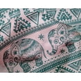 thumbnail image 5 of oneOone Silk Tabby Light Pink Fabric Block Craft Projects Decor Fabric Printed By The Yard 42 Inch Wide, 5 of 5