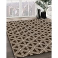 thumbnail image 3 of Ahgly Company Machine Washable Indoor Rectangle Transitional Black Brown Area Rugs, 8' x 12', 3 of 7
