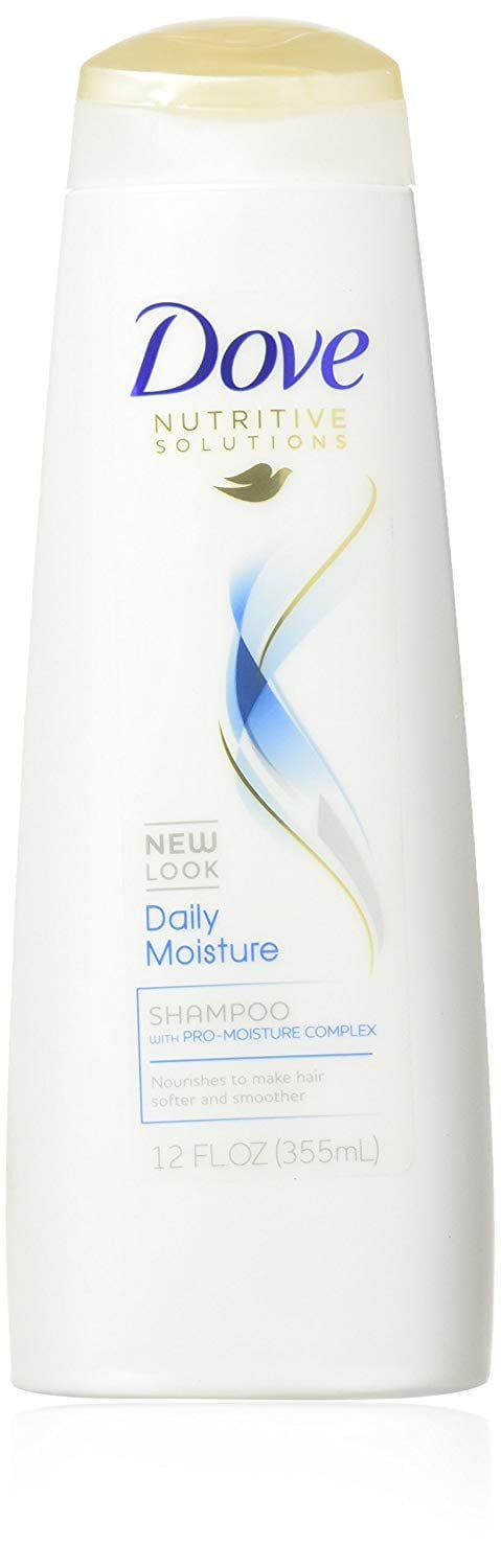 Dove Damage Therapy Shampoo, Daily Moisture, 12oz (Pack of 4)