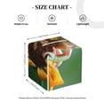 thumbnail image 4 of Rocae Tree Frog Sitting On Sunflowes for High-grade Leather Tissue Box,Office Tissue Box,Tissue Box Cover Square 5.2×5.2×5.2, 4 of 7