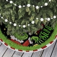 JOOCAR Christmas Tree Skirt,36 inch Red Black White Green Christmas