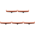 thumbnail image 1 of 5uds. Cabezal de pesca con 11 agujeros, soporte para caña de carpa, ABS, accesorio para exteriores, color naranja, 1 of 2