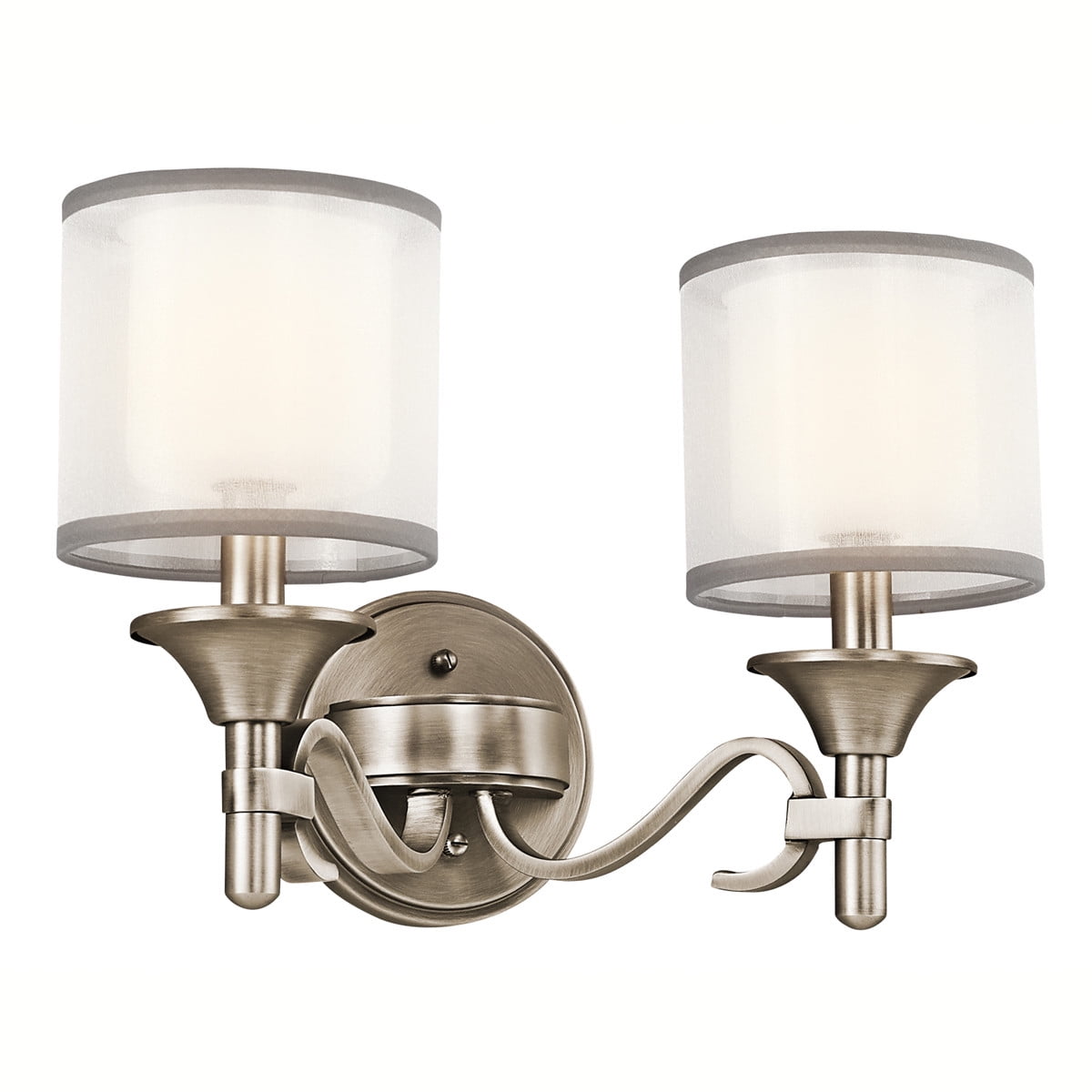 Kichler 45282 Lacey 14" Wide 2Bulb Bathroom Lighting Fixture