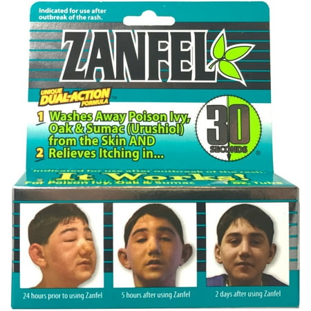 2 Pack - Zanfel Wash For Poison Ivy, Oak & Sumac (Urushiol) 1