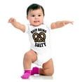 thumbnail image 4 of Busy Being Salty Pretzel Food Pun Romper Boys or Girls Infant Baby Brisco Brands NB, 4 of 7