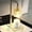 Gold, variant on Decorative Table Lamp Golden Finish Dimmable Night Light Melting Wax Design Adjustable Ambient Lighting for Bedroom Desktop Home Decor Illumination