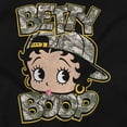thumbnail image 2 of Betty Boop Urban Camouflage Head Womens Slim Fit Graphic Tee Brisco Brands X, 2 of 5