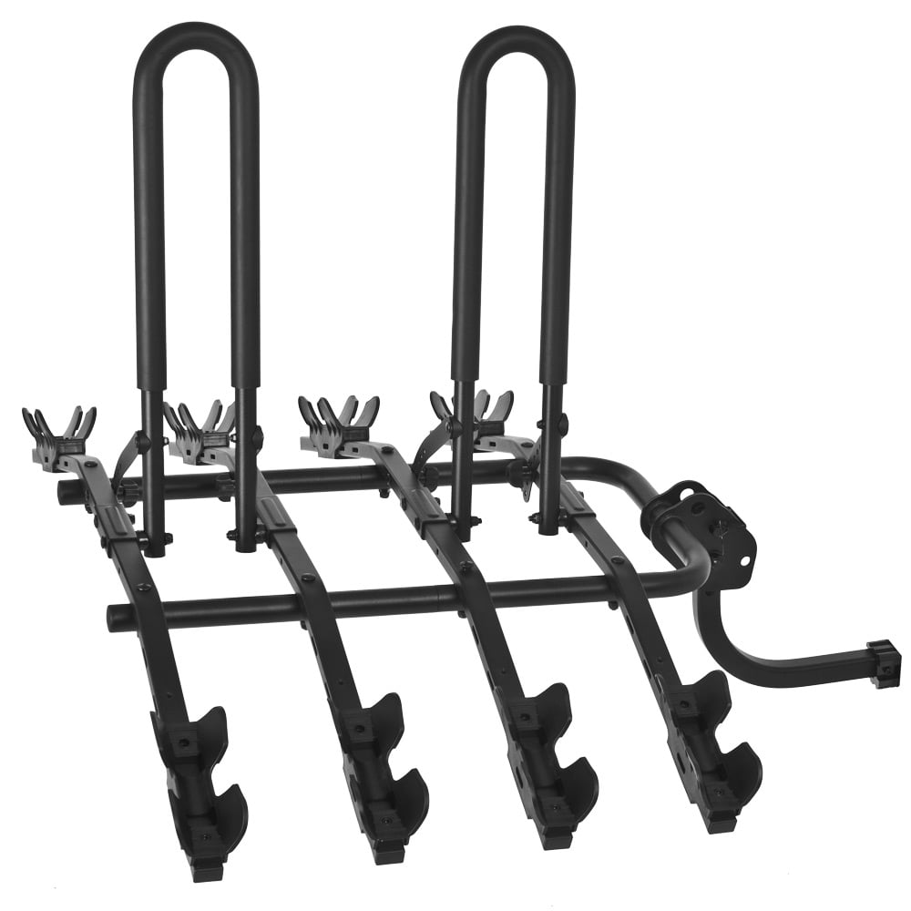 4-Bike Trekker 1-1 4" or 2" Hitch Mount Bicycle Carrier Rack by Rage Powersports
