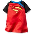thumbnail image 5 of Justice League Superman Big Boys Cosplay T-Shirt and Cape Toddler to Big Kid, 5 of 5
